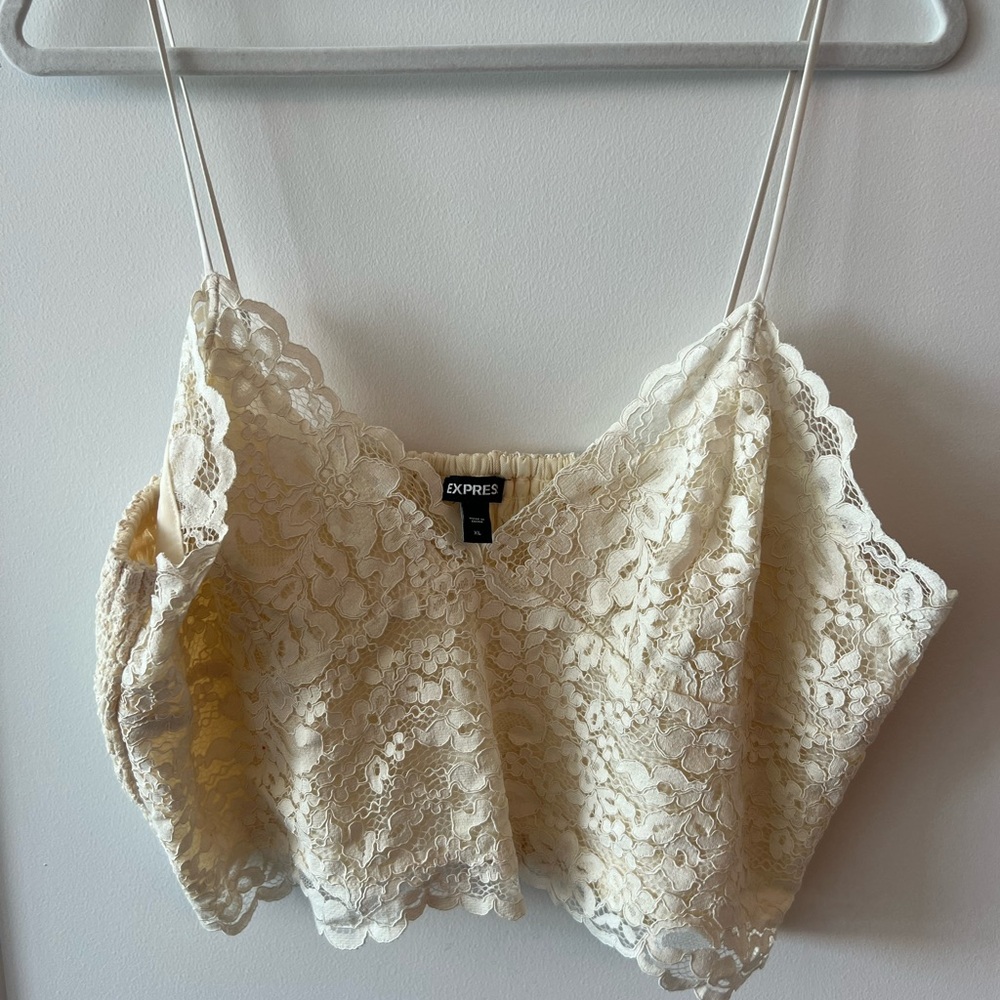 Express Floral Crop Top